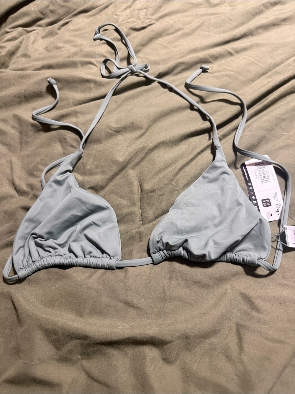 Dippin' Daisy's Avacado Triangle Bikini Top